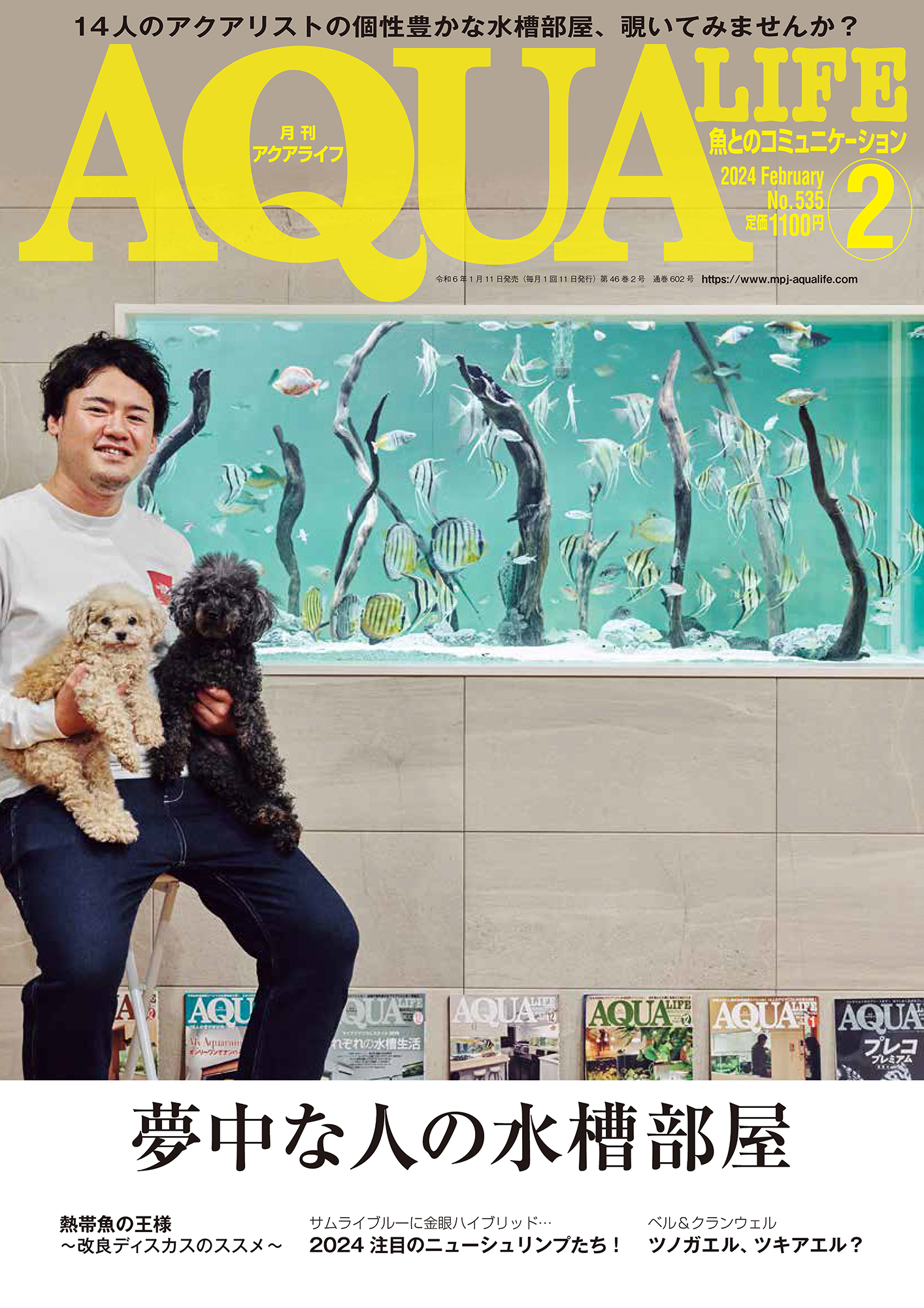 月刊 AQUA LIFE (アクアライフ) 2024年 2月号 [雑誌]